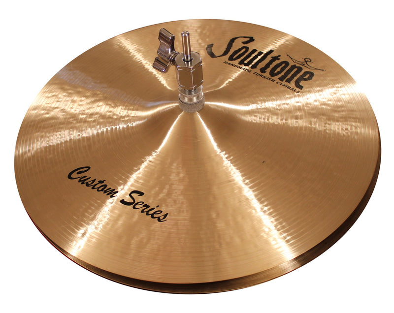 Soultone Cymbals CST-HHT14,  Custom Hi-Hat Pair (Top/Bottom) 14"