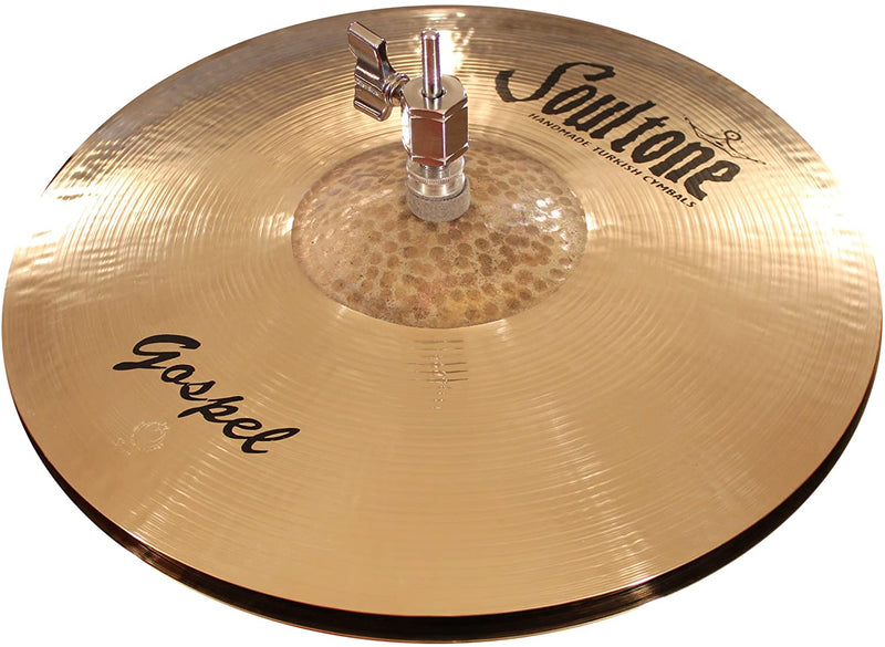 Soultone Cymbals GSP-HHT10,  Gospel Hi-Hats Pair (Top/Bottom) 10"