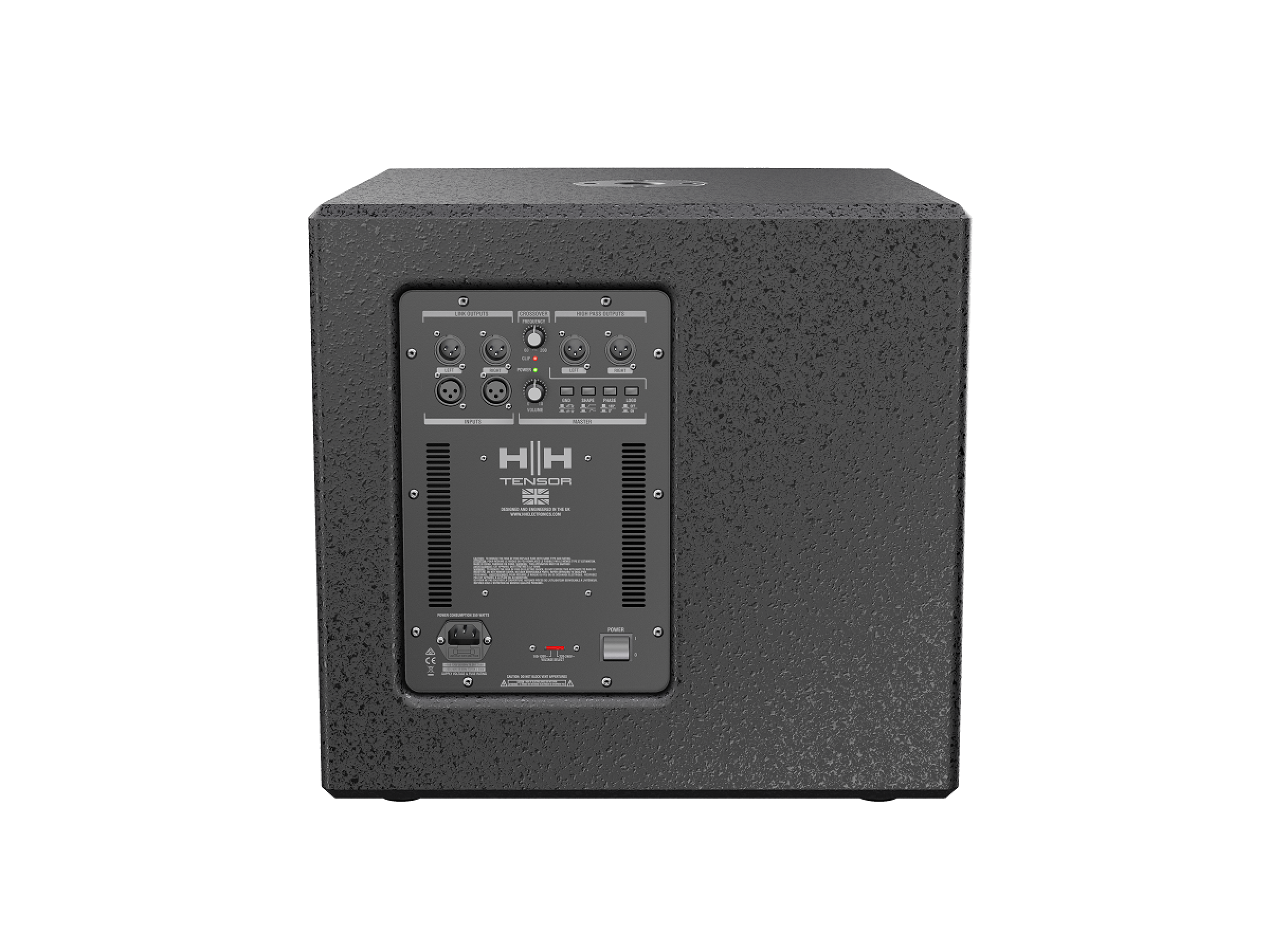 HH Tensor TRS-1500 Class D Amplifier, 15in Woofer, 1400W