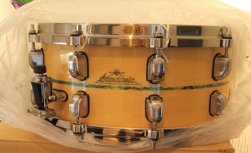 Tama StarClassic Snare, 6" x 14", G Maple Wood, Sunburst,  Made In Japan