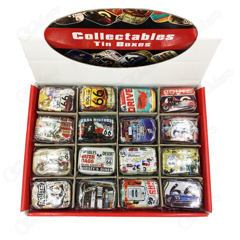 Guitar TIn Pick Holder - Route 66, USA Collectible