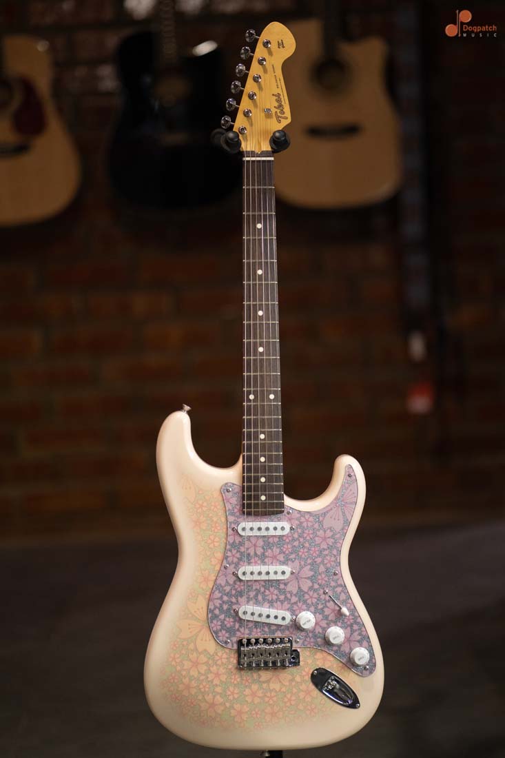 Tokai AST126 SKR-R Prototype Limited Edition, Sakura Pale Pink, Strat Body & with Vintage Hard Shell Tweed Case