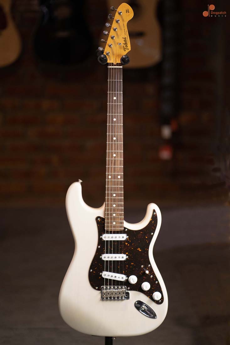 Tokai AST118 STW Electric Guitar, Contemporary Series, See Through White