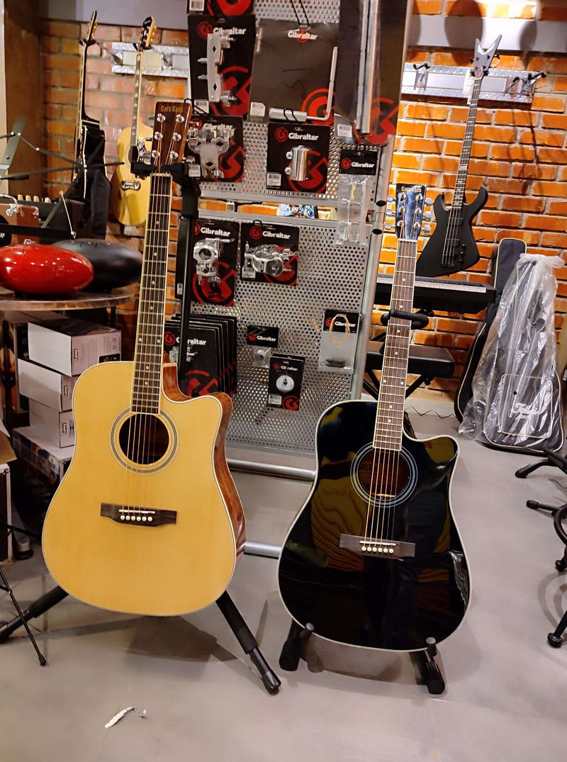 Tokai Cat's Eyes Acoustic Cutaway Guitar CE25C-N, Natural Colour w/Gig Bag