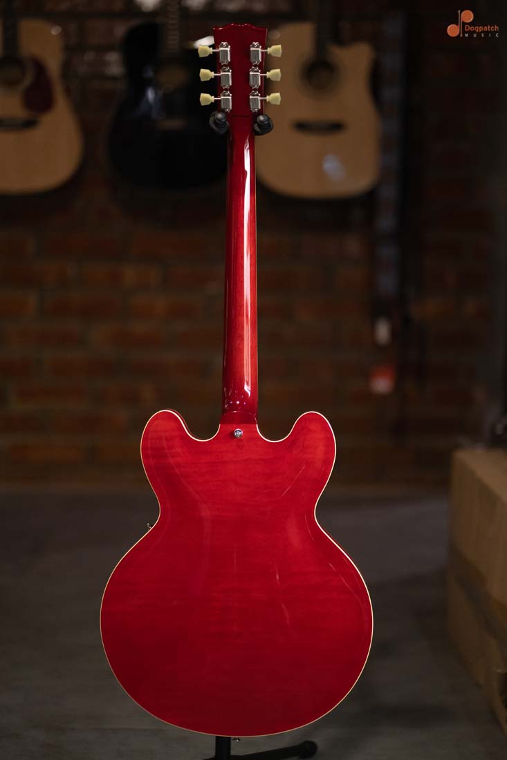 Tokai UES198 Electric Guitar. Semi-Hollow, See-Thru Red (SR), MIJ, with Hard Shell Case (Sold-Out Back-Order Q1 2023)