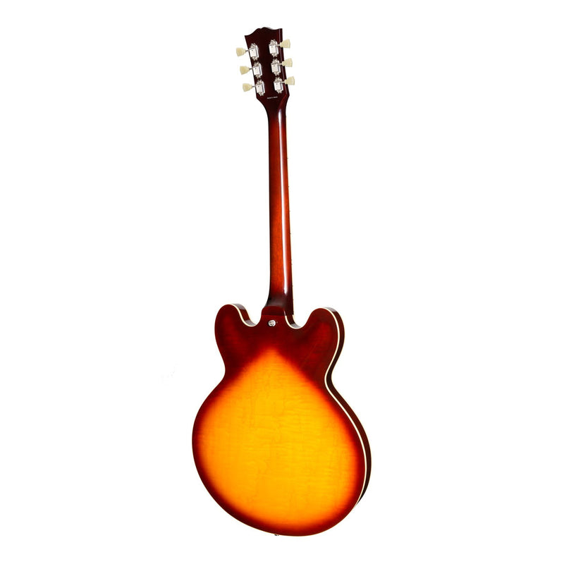 (Sold Out)Tokai UES-198 Electric Guitar. Semi-Hollow, Tea Burst (TB), MIJ, with Hard Shell Case