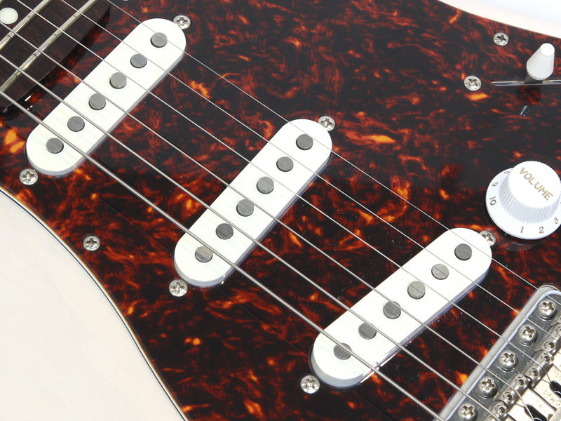 Tokai AST118 STW Electric Guitar, Contemporary Series, See Through White