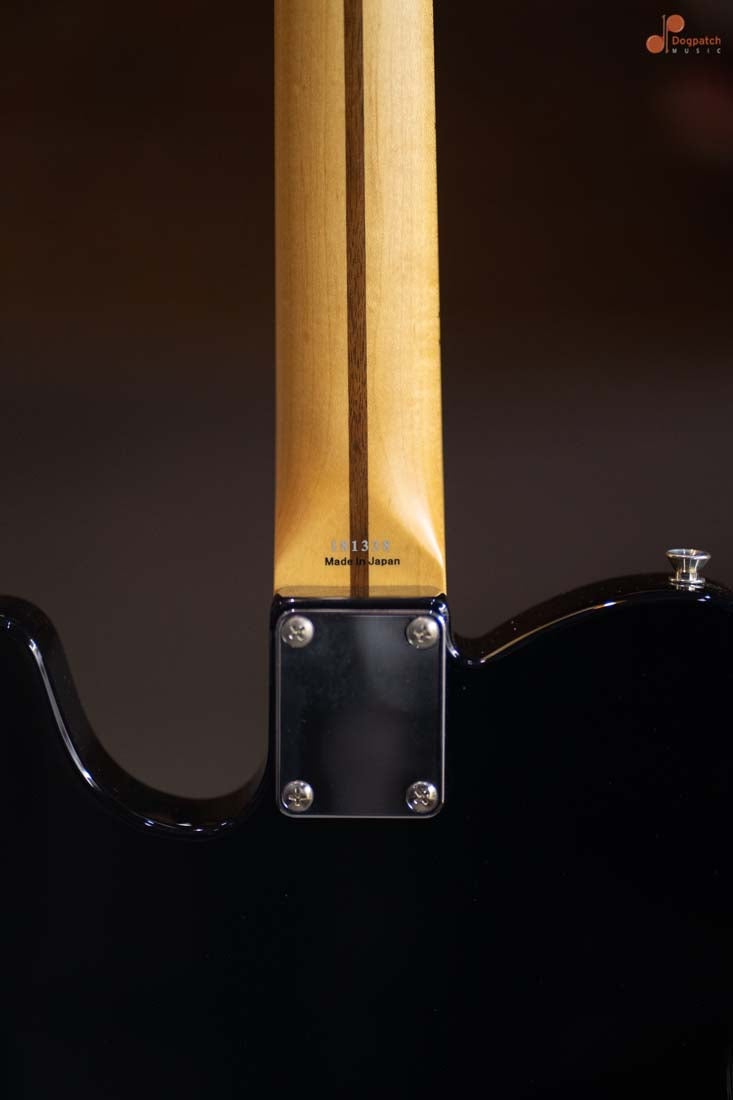 Tokai TTE200TL, Custom Shop Thin Line, Black, Electric Guitar, with Hard Shell Case
