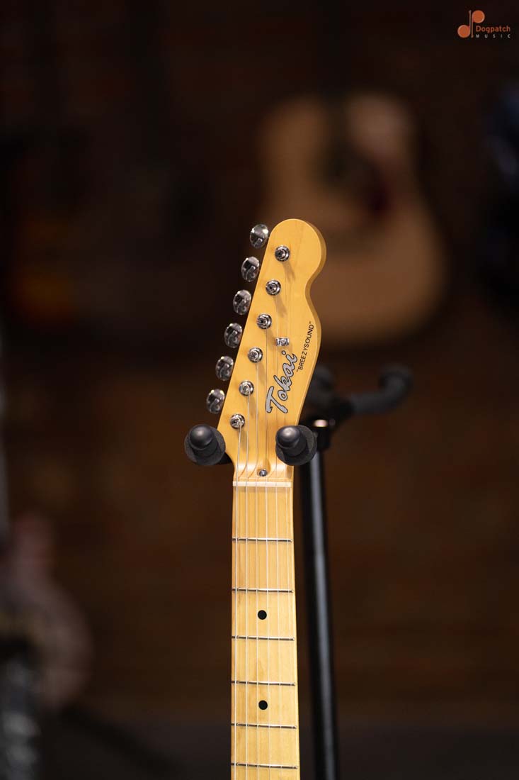 Tokai TTE200TL, Custom Shop Thin Line, Black, Electric Guitar, with Hard Shell Case
