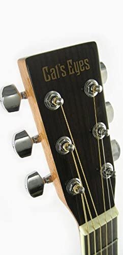 Tokai Cat's Eyes Acoustic Guitar CE25-BKS Black Satin w/Gig Bag