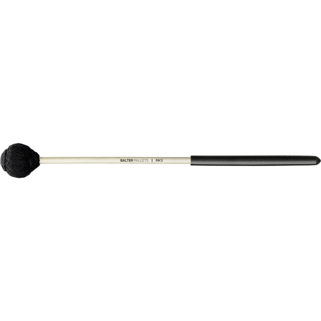 Vic Firth BSC2 -Cymbal Mallets - Medium Soft - Black Yarn