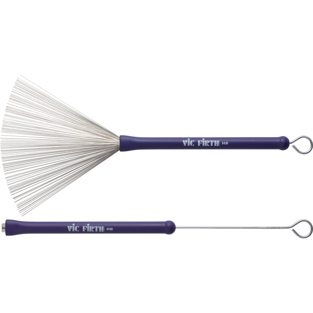 Vic Firth HB, Heritage Brushes, Retractable Wire Brush