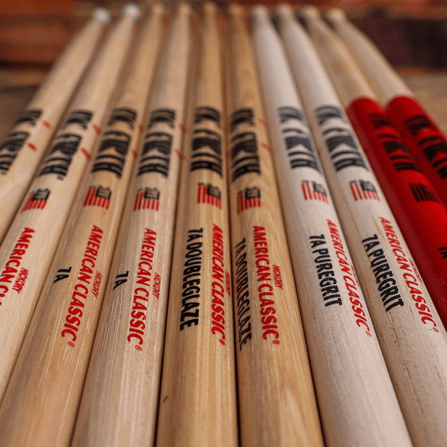 Vic Firth American Classic® 7A Nylon - Hickory, Nylon Tip