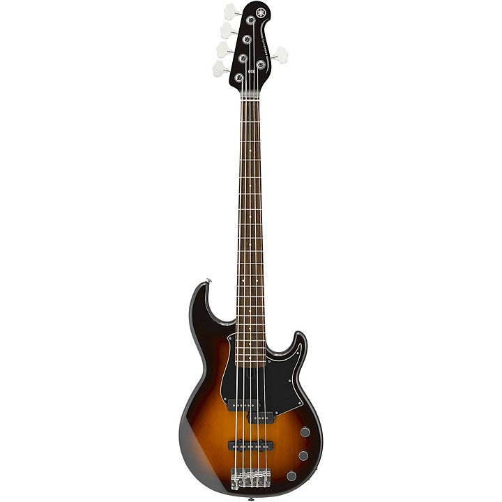 Yamaha BB435, 5-Strings Electric Bass Guitar, Tobacco Brown Sunburst