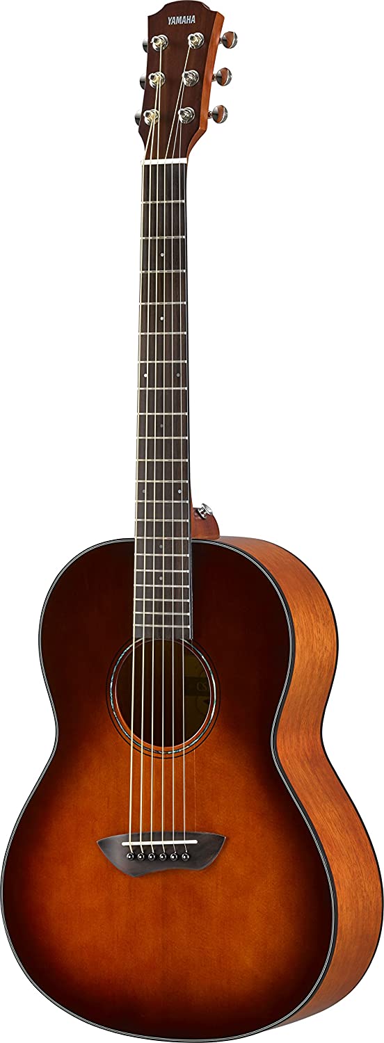 Yamaha CSF1M Parlor Acoustic-Electric Guitar, Tobacco Brown Sunburst