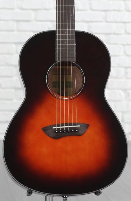 Yamaha CSF1M Parlor Acoustic-Electric Guitar, Tobacco Brown Sunburst