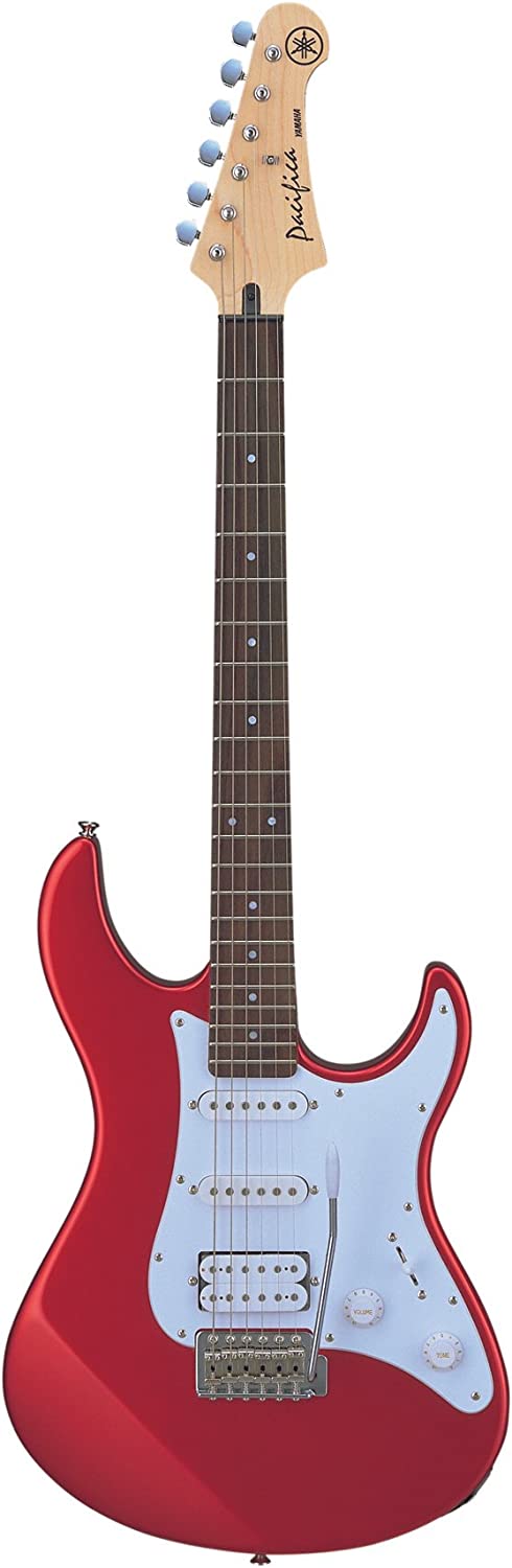 Yamaha EG-112GPH GigMaker Electric Guitar+ Amp + Cable Package, Metallic Red