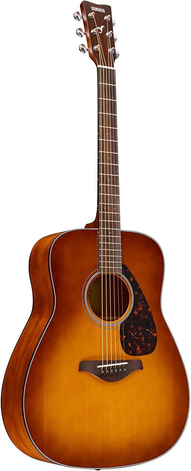 Yamaha FG800 Acoustic Guitar, Dreadnought Solid Top, Sand Burst