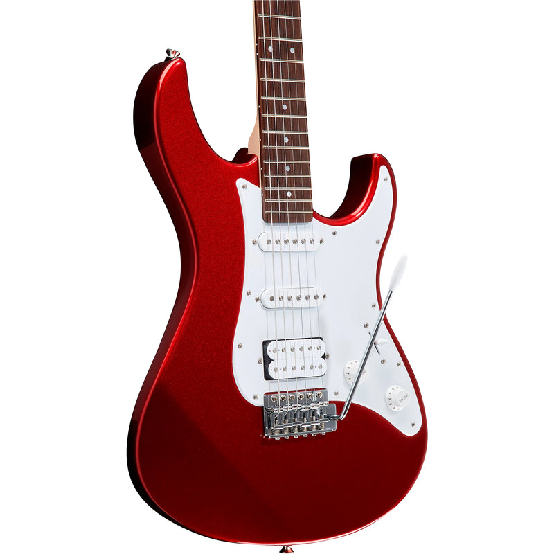 Yamaha EG-112GPH GigMaker Electric Guitar+ Amp + Cable Package, Metallic Red