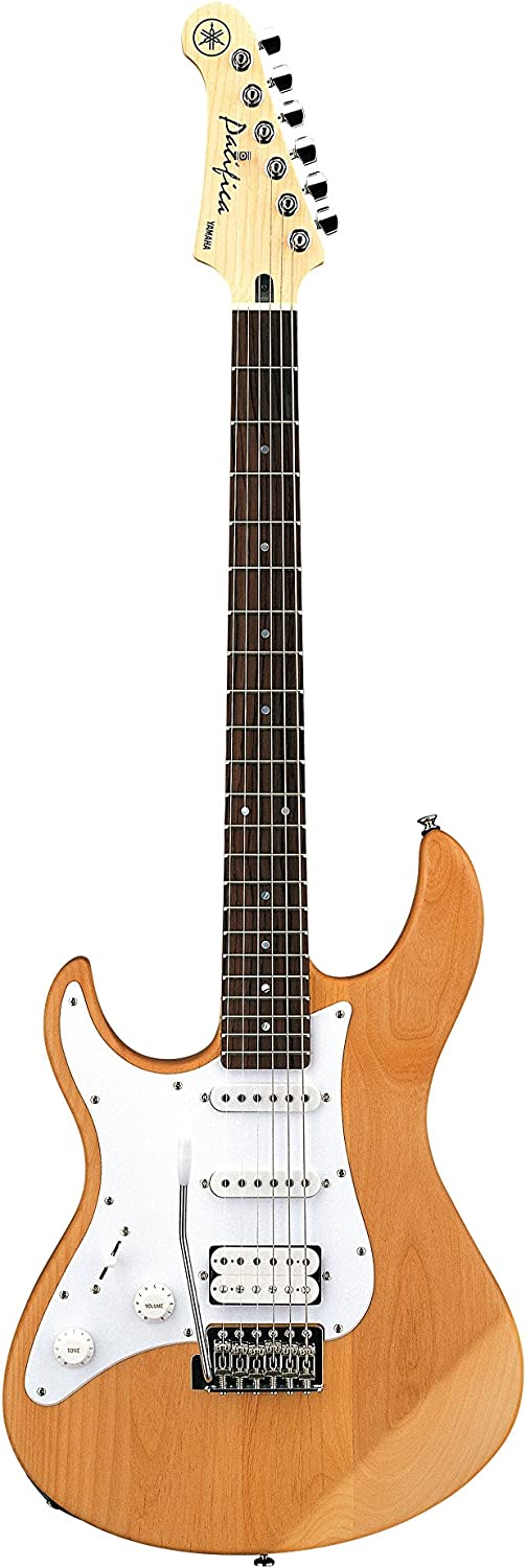 Yamaha PAC112JL, Pacifica Electric Guitar Left Handed, Yellow Natural Satin
