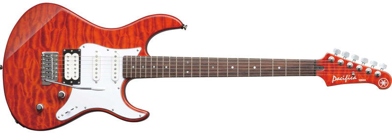 Yamaha PAC212VQM, Pacifica 200 Series Electric Guitar, Caramel Brown