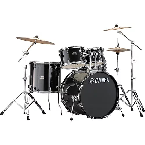Yamaha RDP2F5, Rydeen 5-Piece Shell Pack with 22 in. Bass Drum Black Glitter