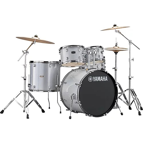 Yamaha RDP2F5, Rydeen 5-Piece Shell Pack with 22 in. Bass Drum, Silver Glitter