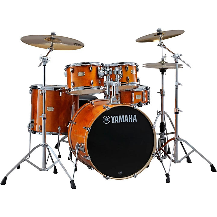 Yamaha SBP2F50 Stage Custom Birch Shell Pack, 5pieces, Honey Amber