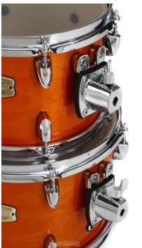 Yamaha SBP2F50 Stage Custom Birch Shell Pack, 5pieces, Honey Amber