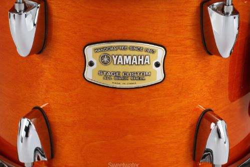 Yamaha SBP2F50 Stage Custom Birch Shell Pack, 5pieces, Honey Amber