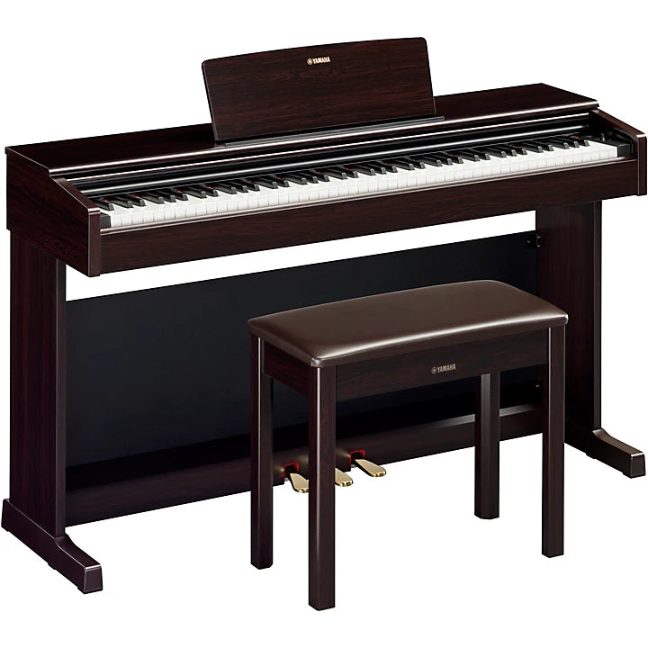 Yamaha ARIUS YDP-145R, 88 Keys, Digital Piano, Rosewood, Action Hammered Keys, Weighted Keys w/Bench