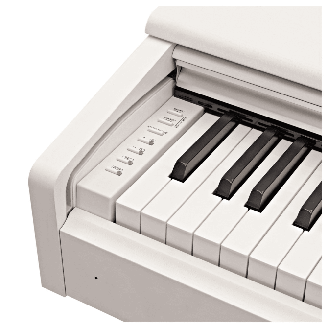 Yamaha ARIUS YDP-144WH, 88 Keys Digital Piano, White, Action Hammers, Weighted Keyboard