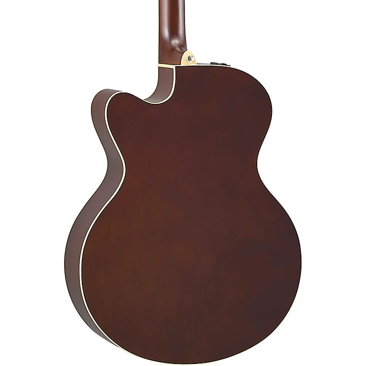 Yamaha CPX600, Medium Jumbo Acoustic/Electric Cutaway Guitar, Old Violin Sunburst