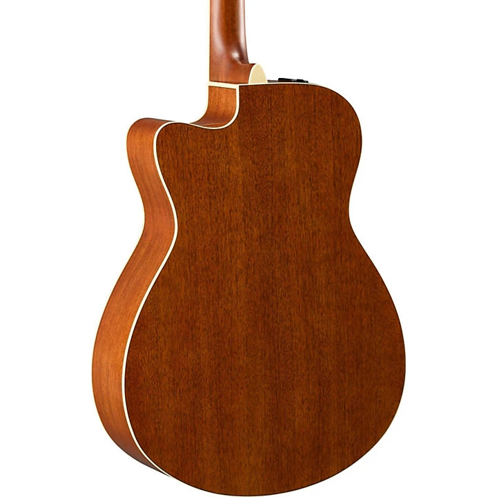 Yamaha FSX800C Concert Small Body Cutaway, Acoustic/Electric Guitar, Sand Burst