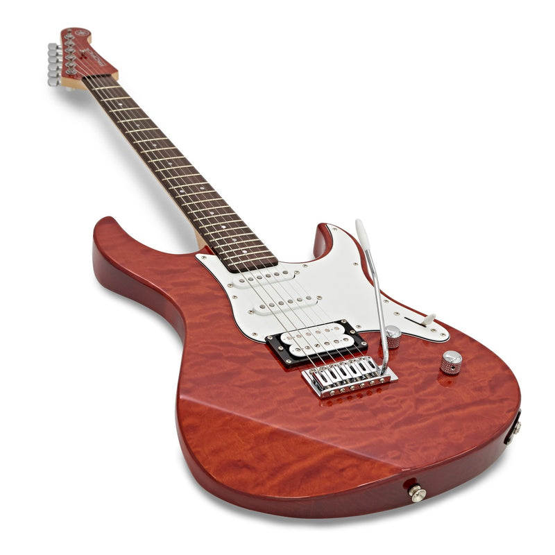 Yamaha PAC212VQM, Pacifica 200 Series Electric Guitar, Caramel Brown