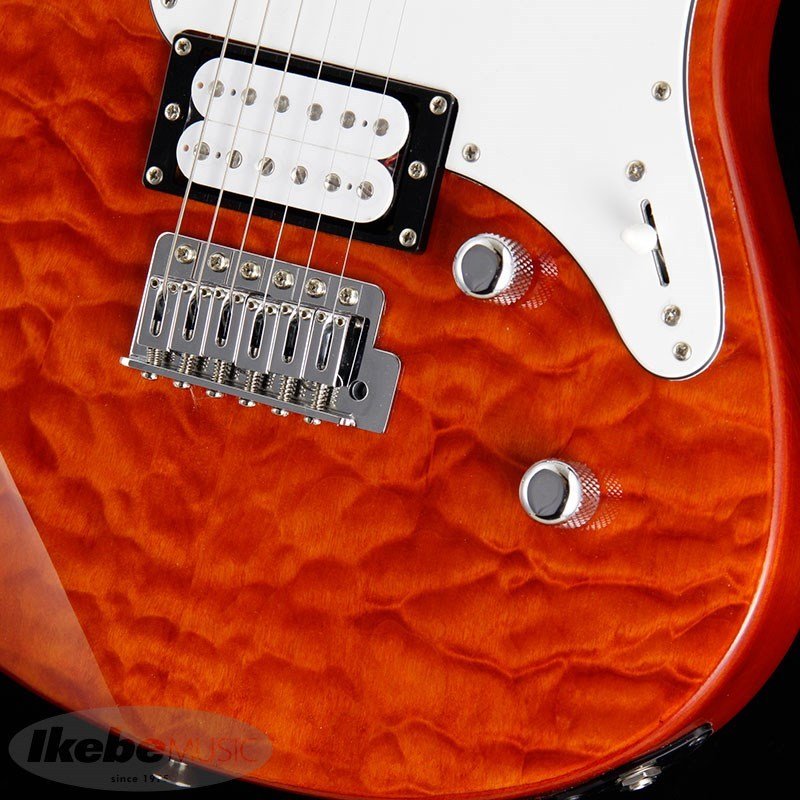 Yamaha PAC212VQM, Pacifica 200 Series Electric Guitar, Caramel Brown