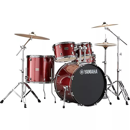 Yamaha RDP2F5, Rydeen 5-Piece Shell Pack with 22 in. Bass Drum Burgundy Glitter