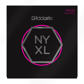 D'Addario NYXL0942 Nickel Wound Electric Guitar Strings - .009-.042 Super Light