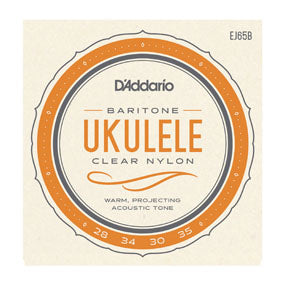 D'Addario EJ65B Pro-Arté Custom Extruded Ukulele Strings, Baritone