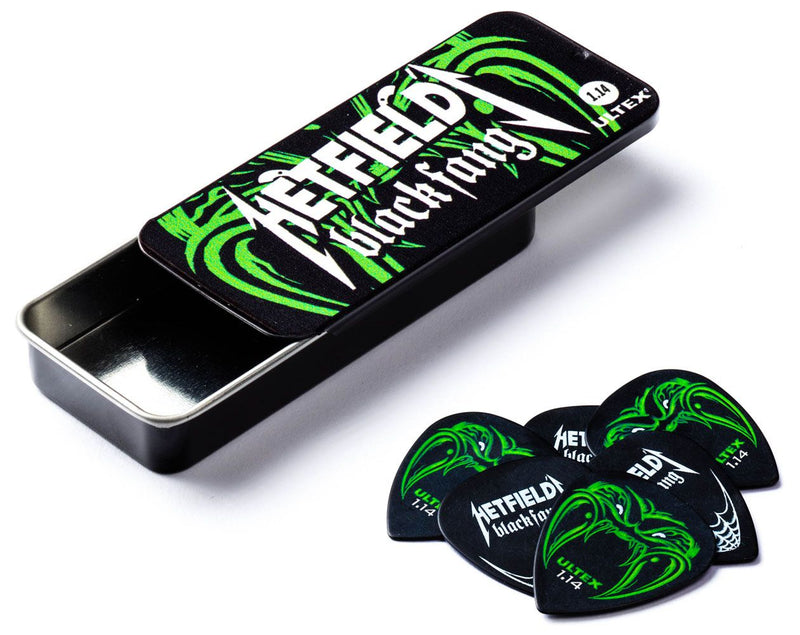Dunlop PH112T Pick Tin, James Hetfield,1.14mm Guitar Picks