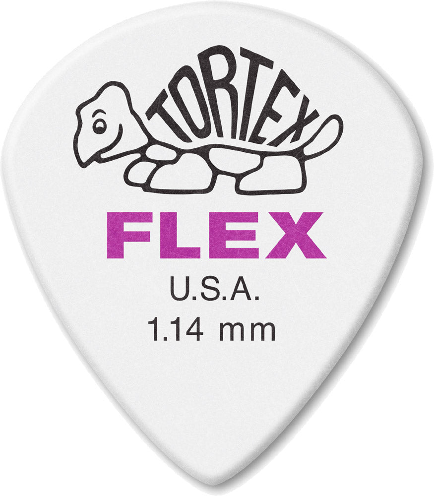 Dunlop 468 TORTEX® FLEX™ JAZZ III  PICK, 1.14MM