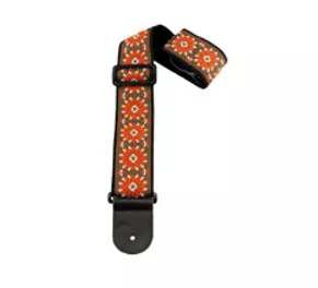 Henry Heller Deluxe Guitar Strap, Jacquard Series,  HJQ25-10,  2.5" WIdth.