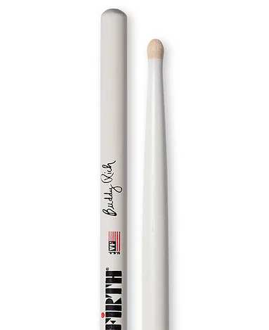 Vic Firth Signature Series, 5A Buddy Rich, Jazz Drum Sticks, Hickory, Wood Tip