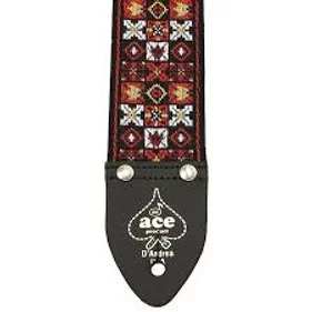 D' Andrea Guitar Strap, DN-ACE-01, 2.0" Width (Re-issue/Vintage)