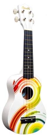 Amahi DDUK7 Psychedelic Ukulele - Soprano