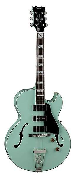 Dean Acoustic Electric Guitar, Palomino Sea Green, Set Neck