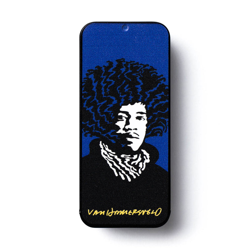 Dunlop Artist Jimi Hendrix Pick Tin, with 6 Medium Gauge Picks