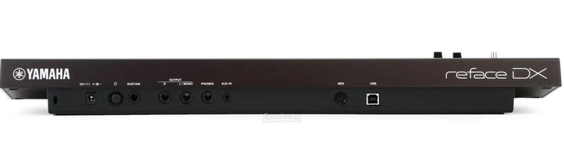 Yamaha REFACE DX FM Synthesizer, modern controls, 2 stereo speakers, 5hr battery