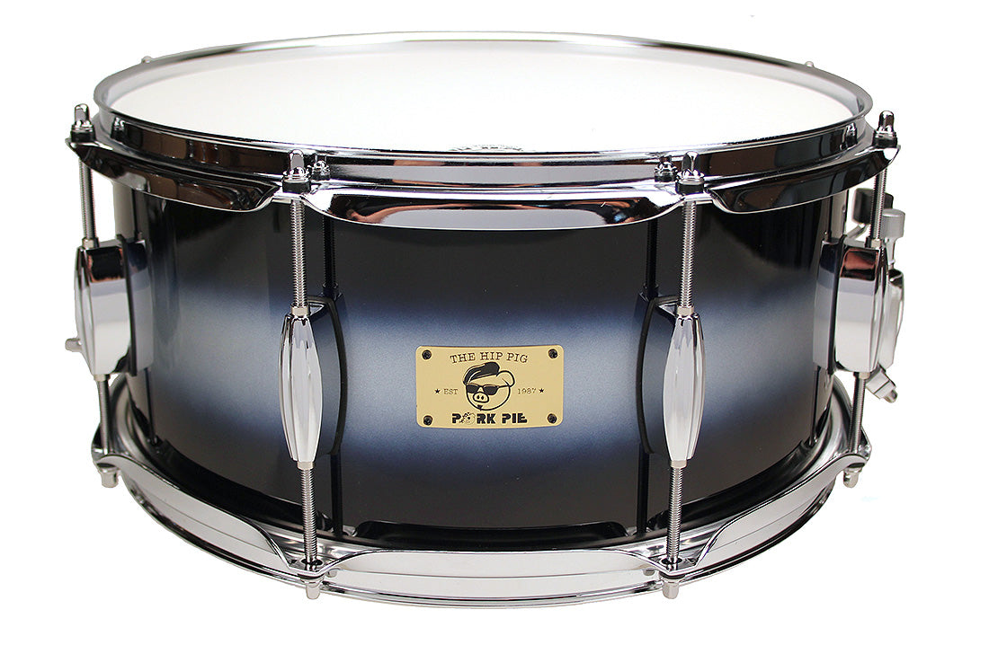 Pork Pie Drum Kit  Hip Pig Series, 4 Pieces including Snare, 22" Kick Bass Drum-Drum cases included