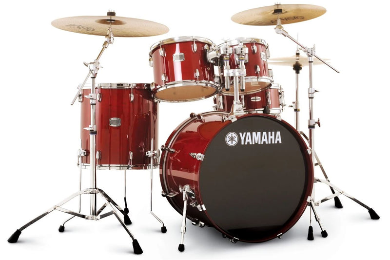 Yamaha SBP2F50 Stage Custom Birch Shell Pack, 5pieces, Cranberry Red